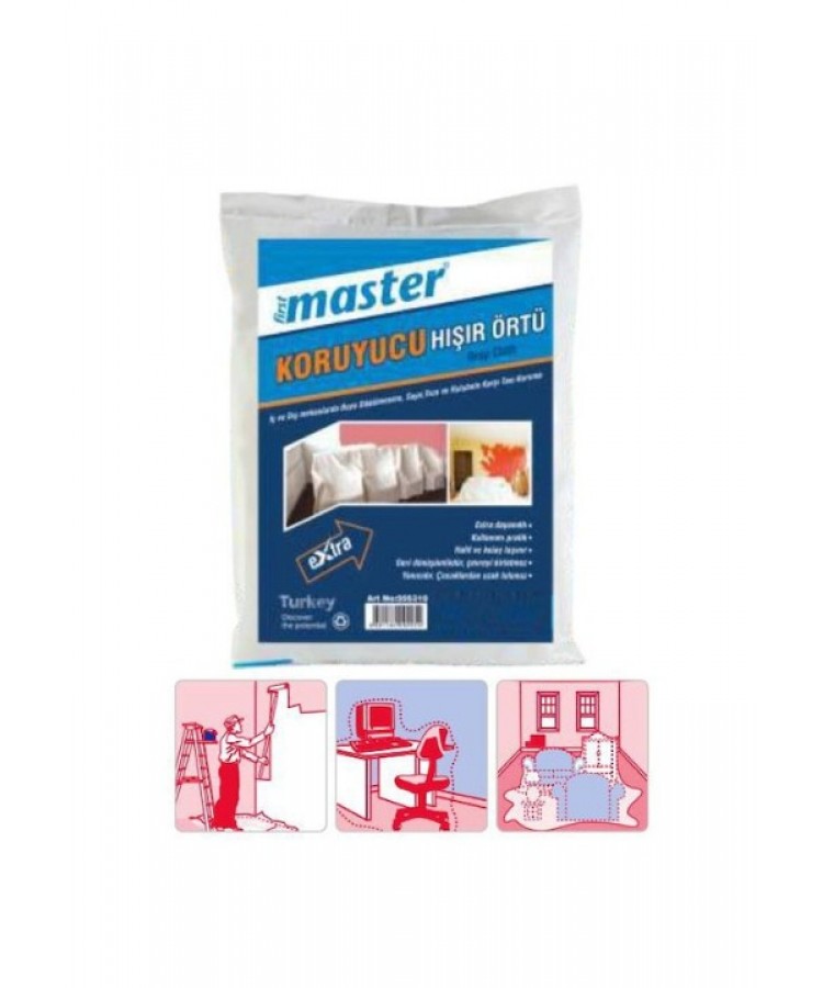 Master Ince Hışır Örtü Boya Örtüsü 4X5 Mt 20 M2